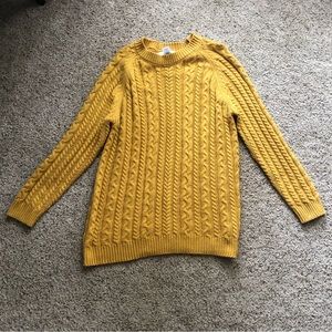 yellow women’s sweater
